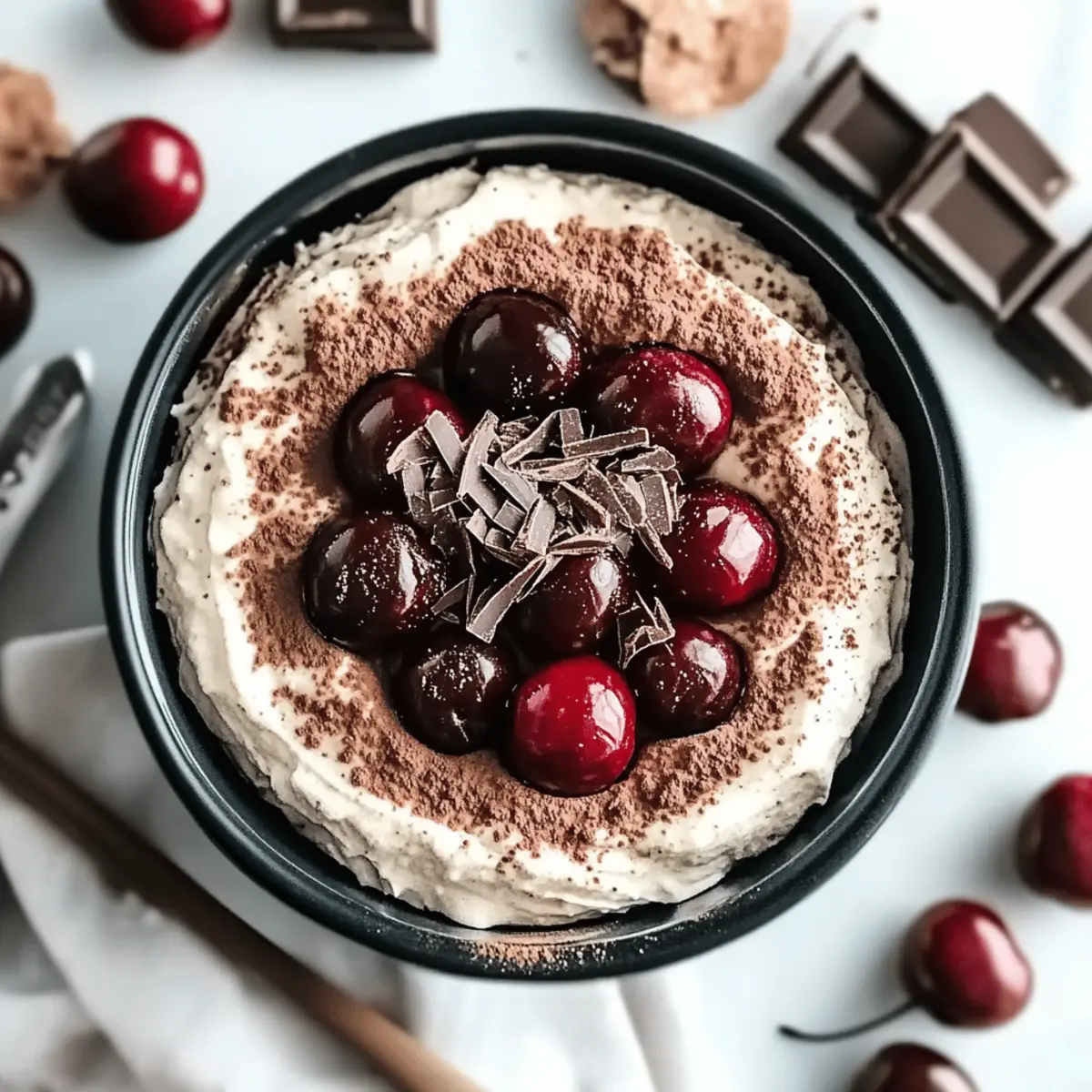 Cherry Amaretto Tiramisu