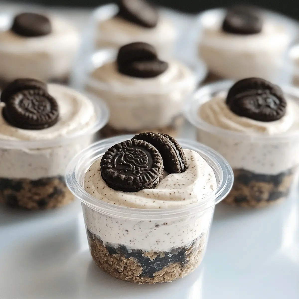 Cookies and Cream Dessert Cups