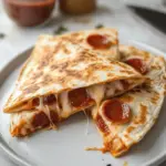 Pepperoni Pizza Quesadilla