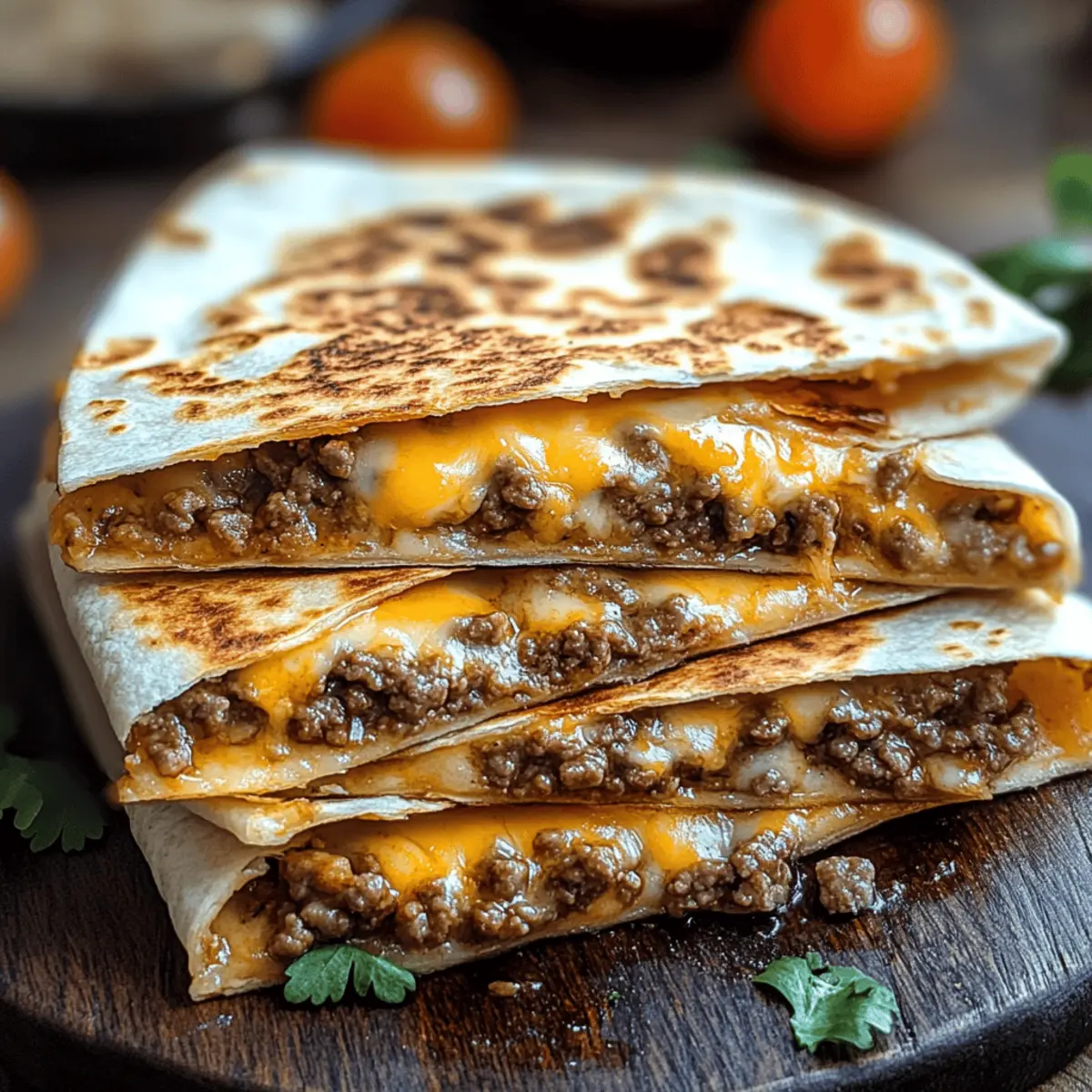 Smashburger Quesadillas