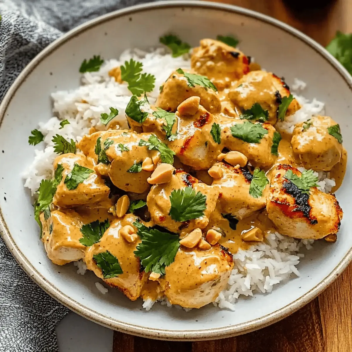 Thai Peanut Chicken