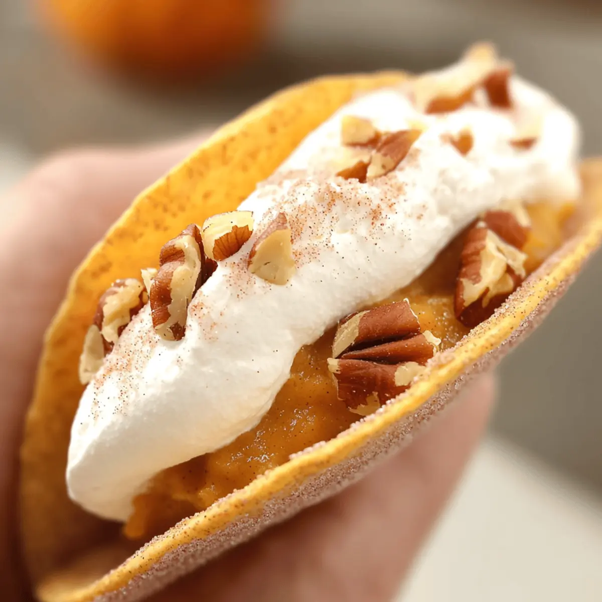 Pumpkin Pie Tacos