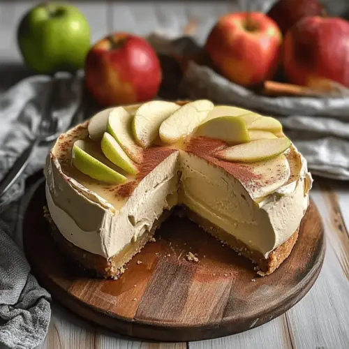 Apple Cider Cheesecake