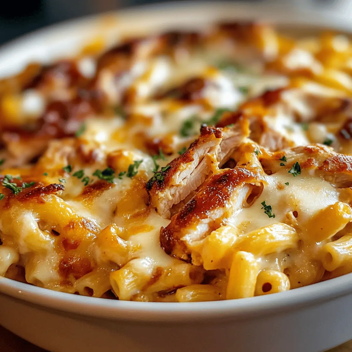 BBQ Chicken Mac and Cheese