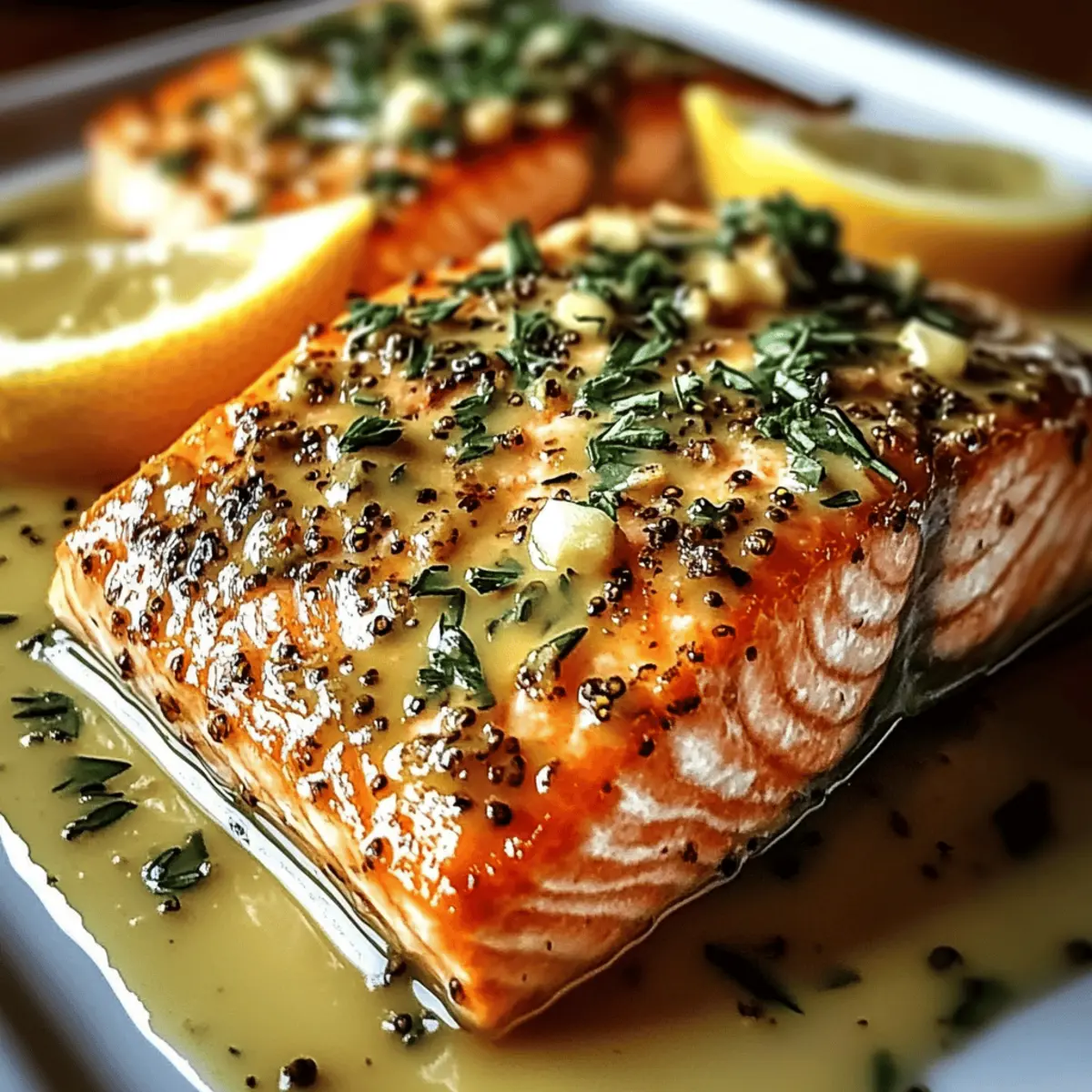 Baked Dijon Salmon