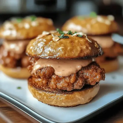 Bang Bang Chicken Sliders