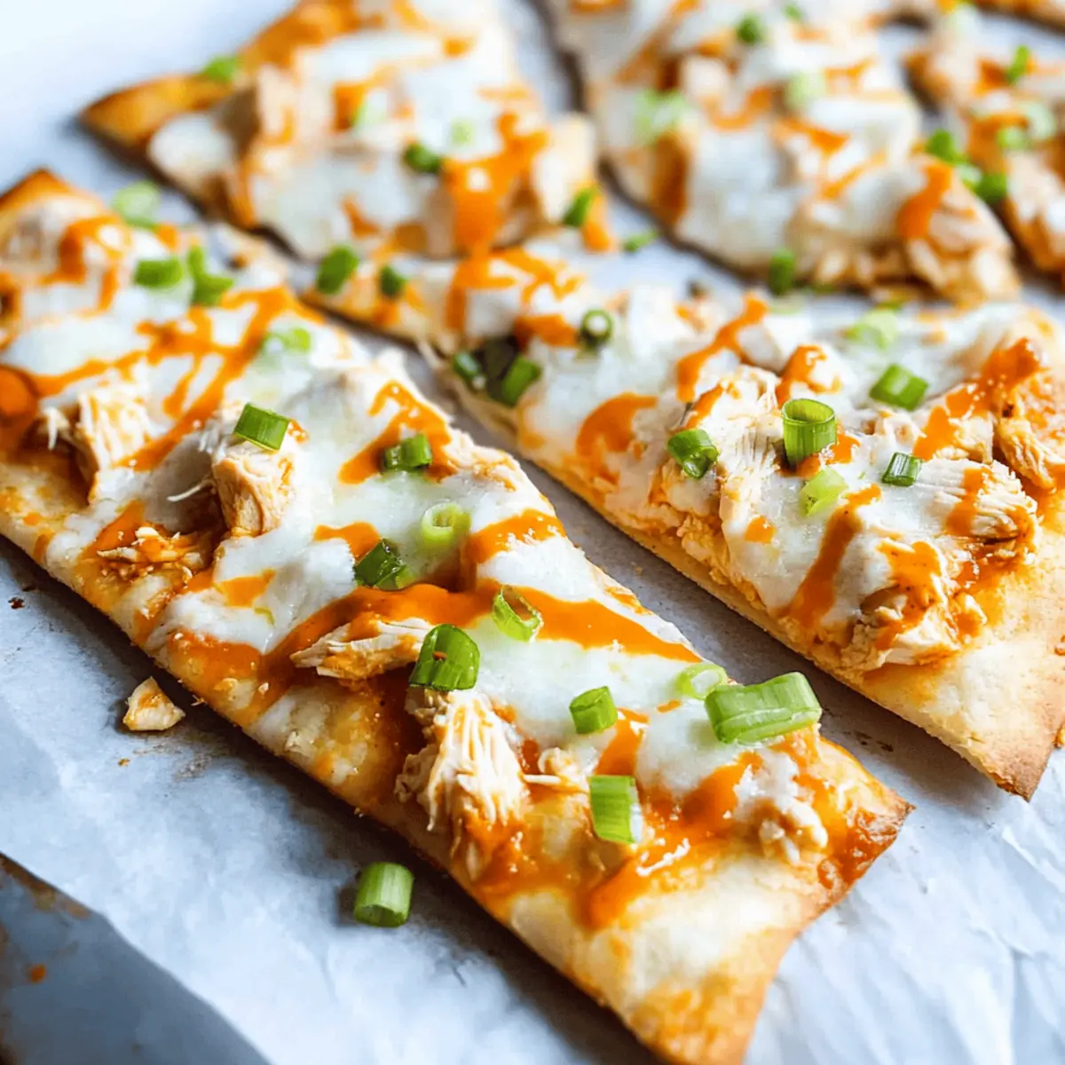 Buffalo Chicken Flatbread