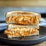 Buffalo Chicken Grilled Cheese Sandwich
