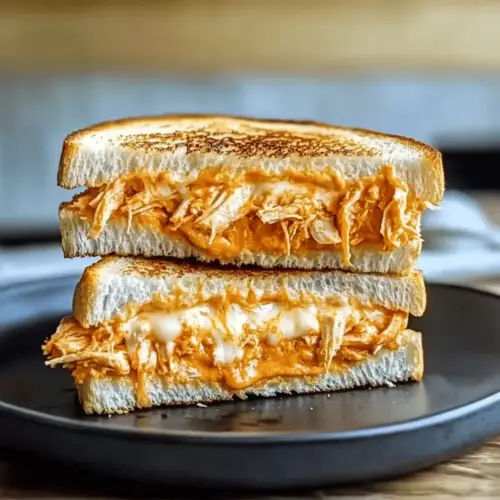 Buffalo Chicken Grilled Cheese Sandwich