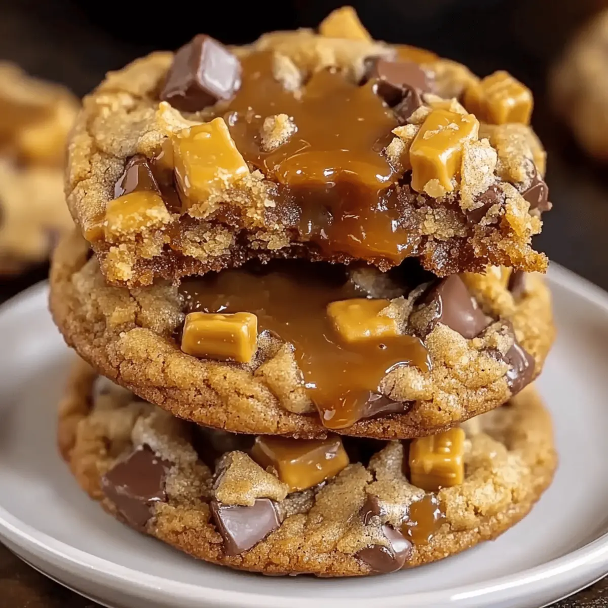 Butterfinger Caramel Crunch Cookies