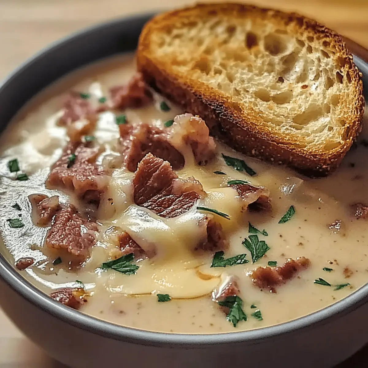 Creamy Reuben Soup