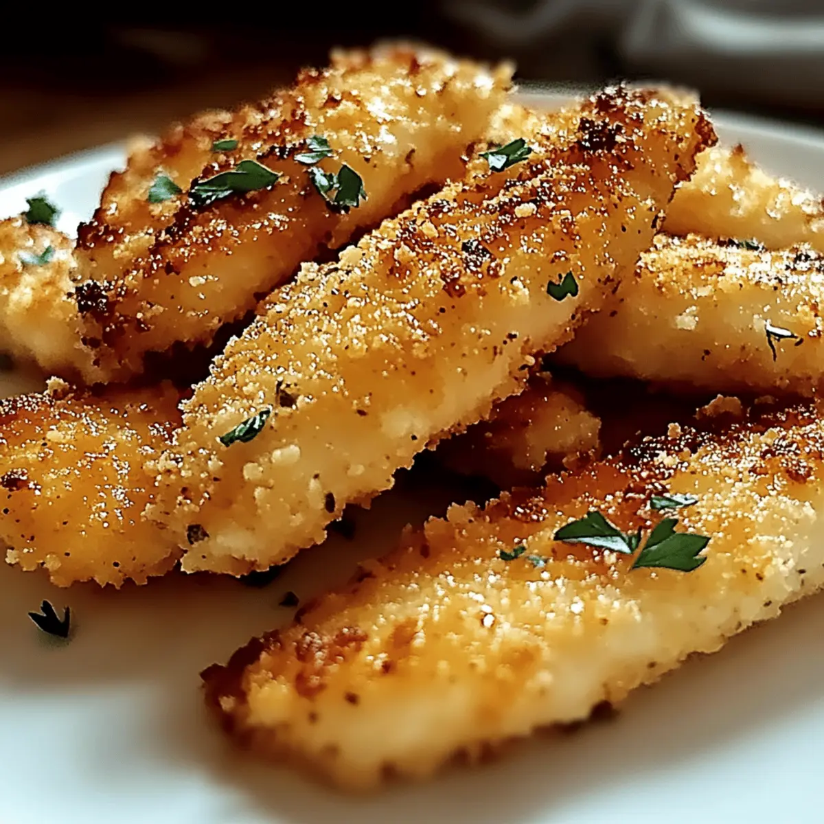 Crispy Parmesan Chicken Tenders