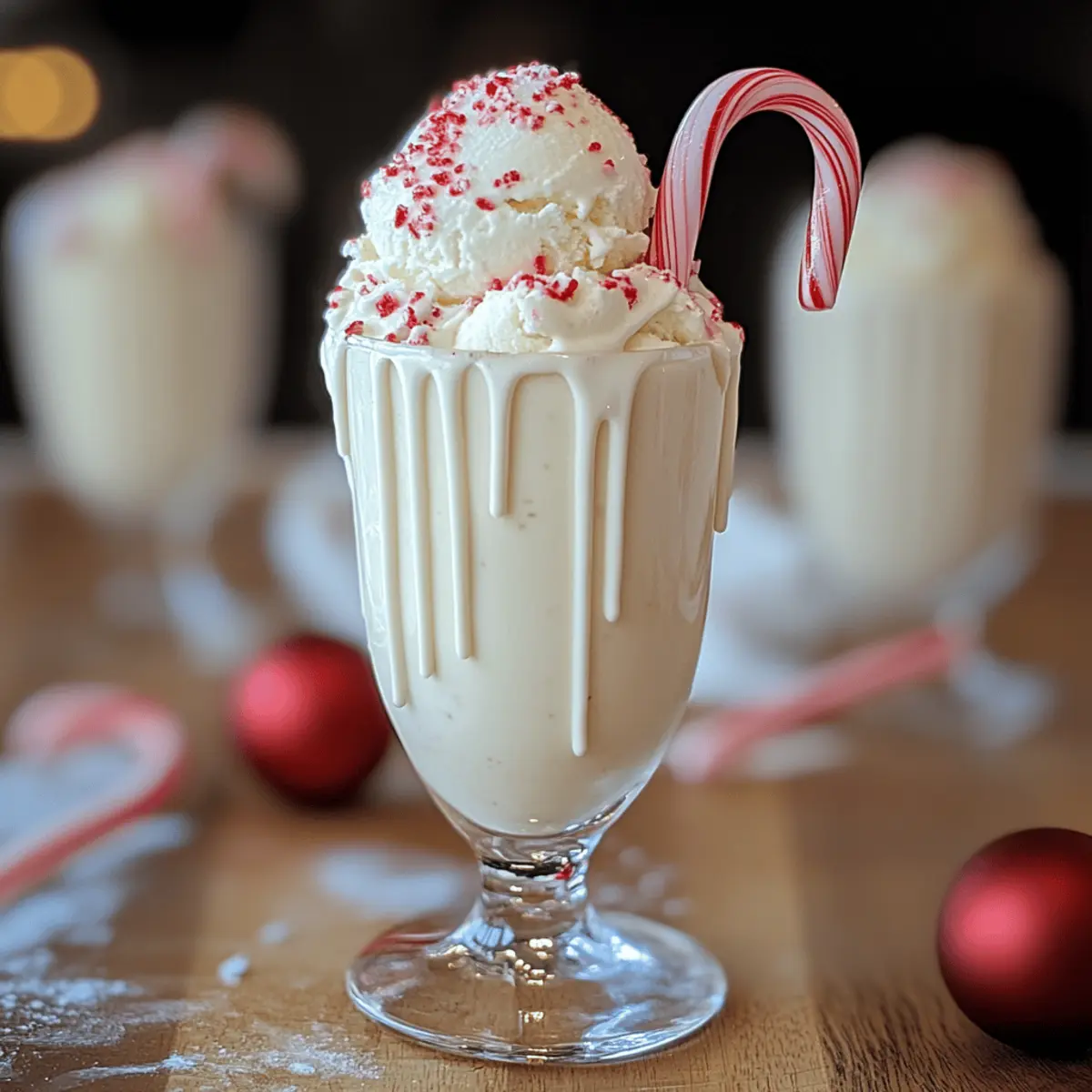 Festive Peppermint Christmas Float