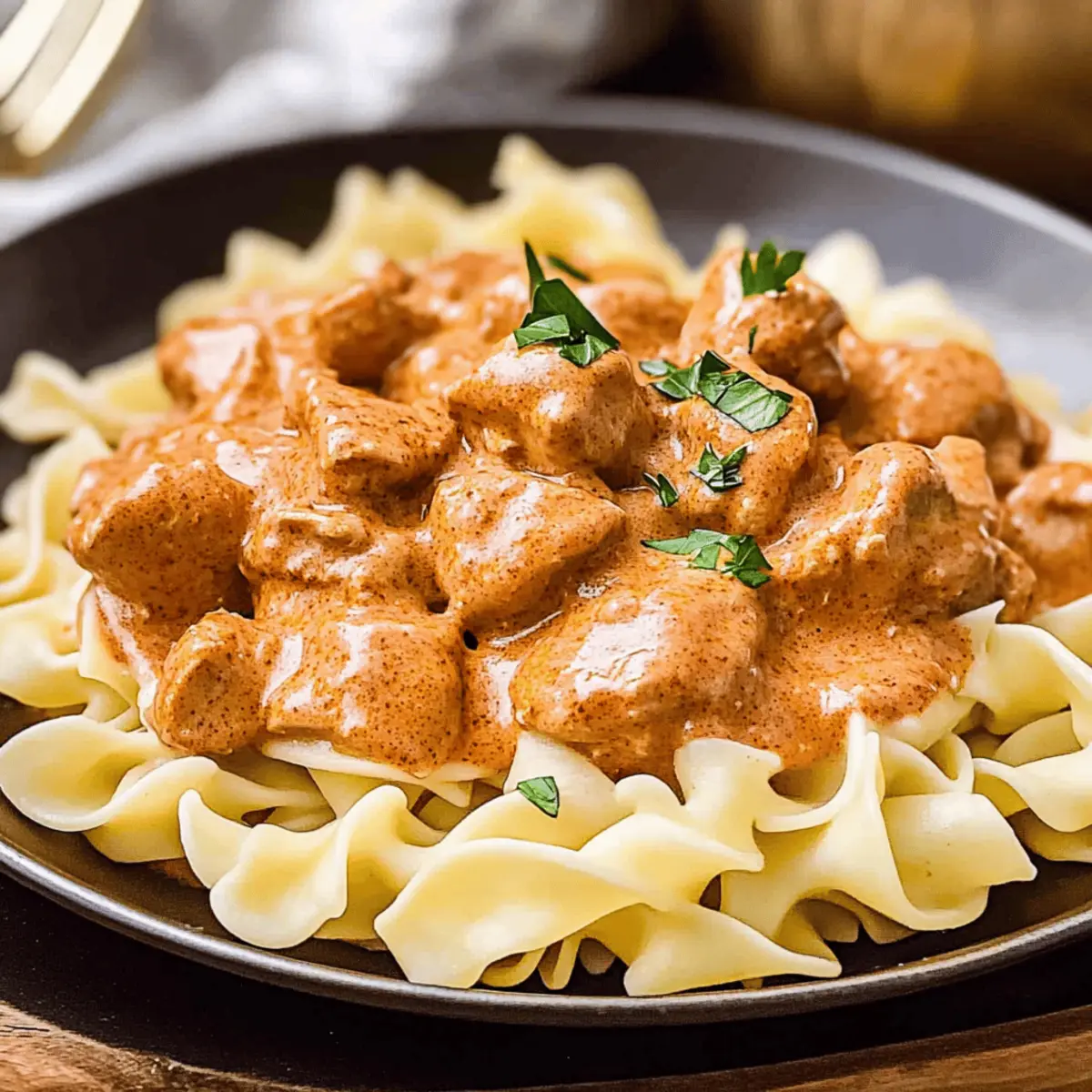 Hungarian Chicken Paprikash