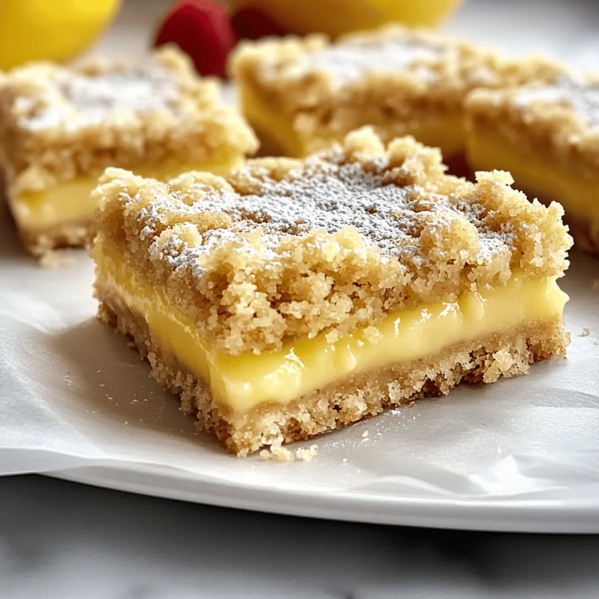 Lemon Crumb Bars