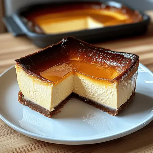 Loaf Pan Basque Cheesecake