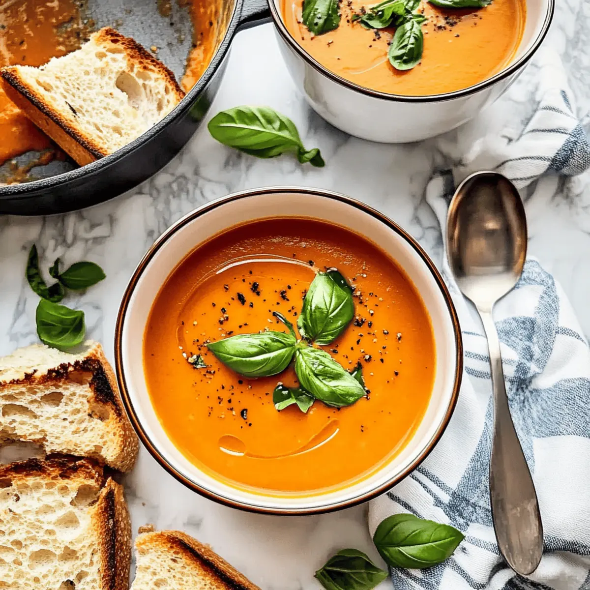 Middle-of-Winter Creamy Tomato Soup