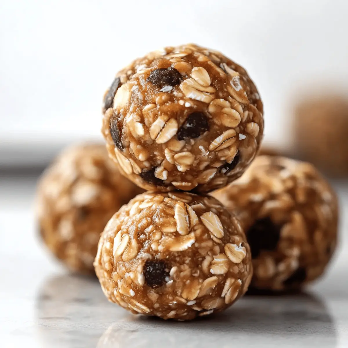 No Bake Oatmeal Balls