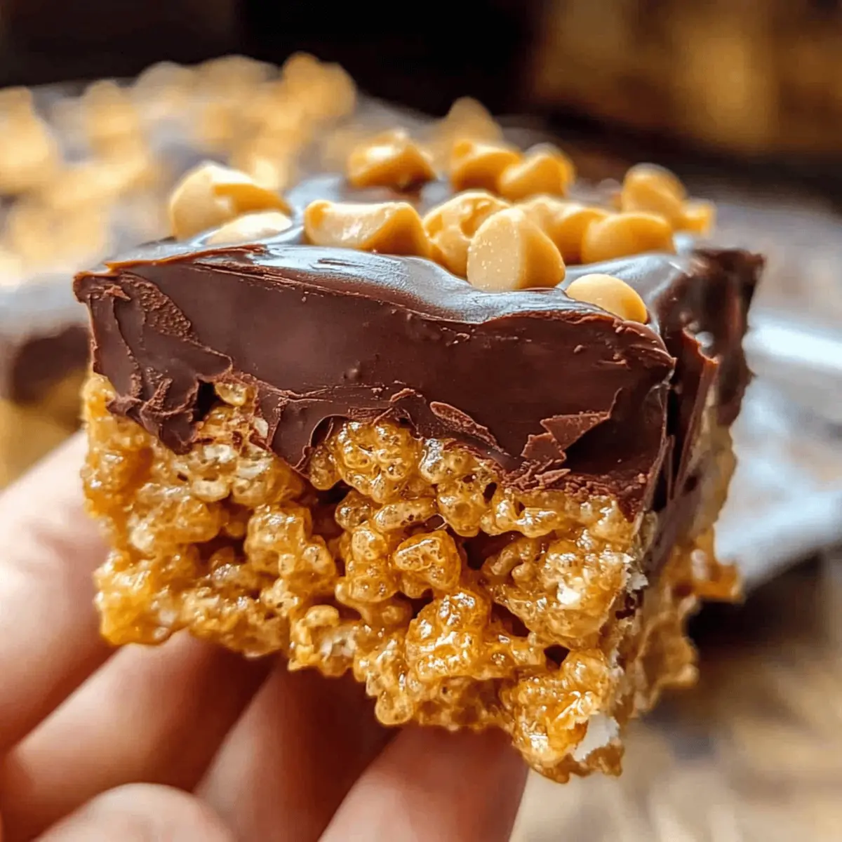 Peanut Butter Butterscotch Rice Krispies