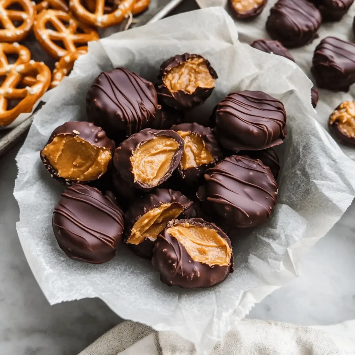 Peanut Butter Pretzel Bites