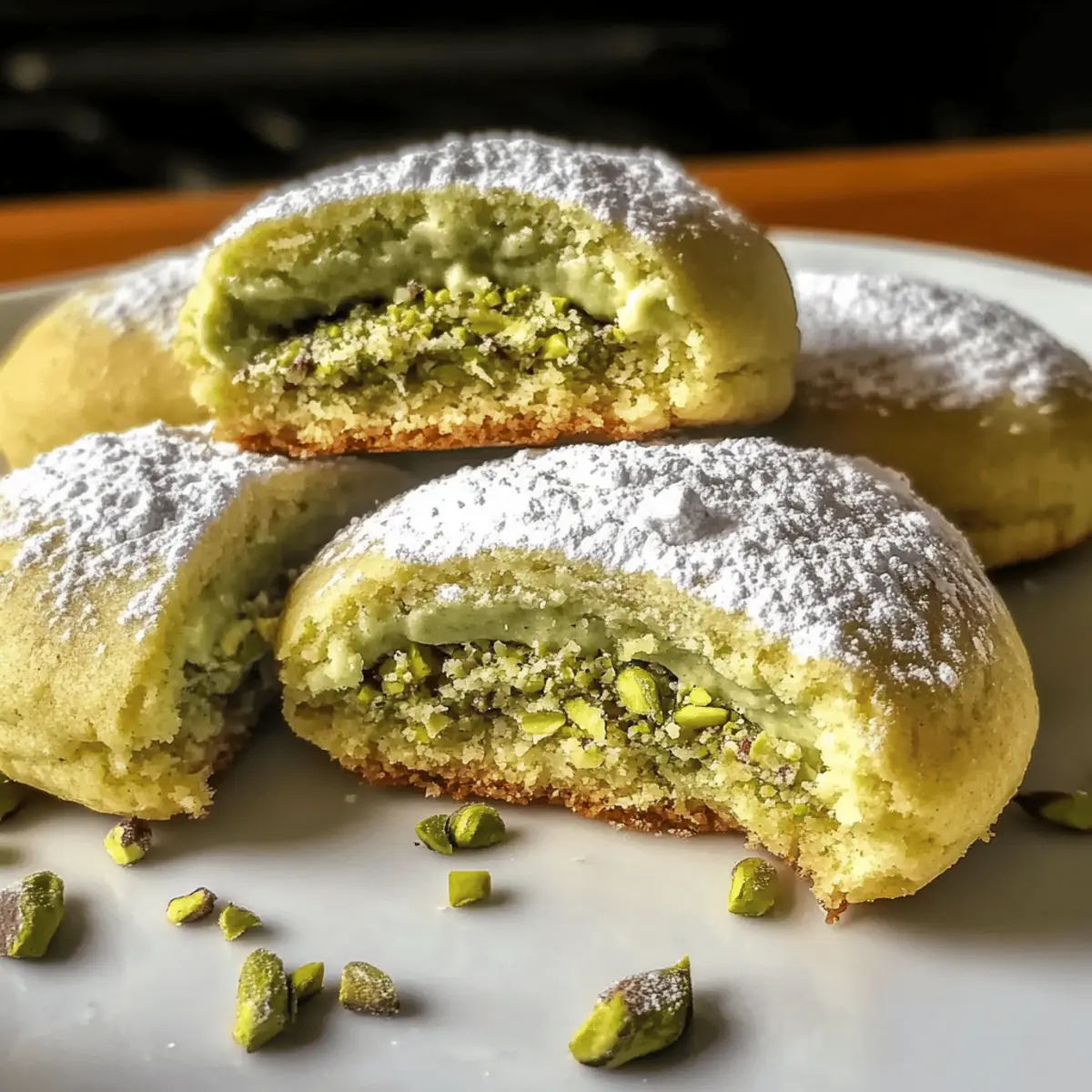 Pistachio Cream Cookies