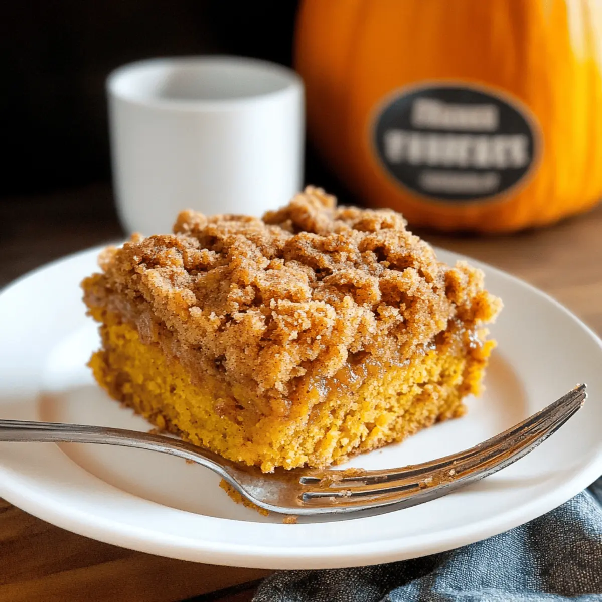 Pumpkin Crumb Cake