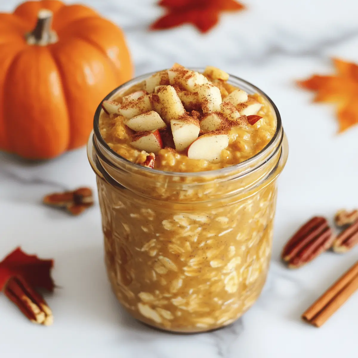 Pumpkin Spice Overnight Oats