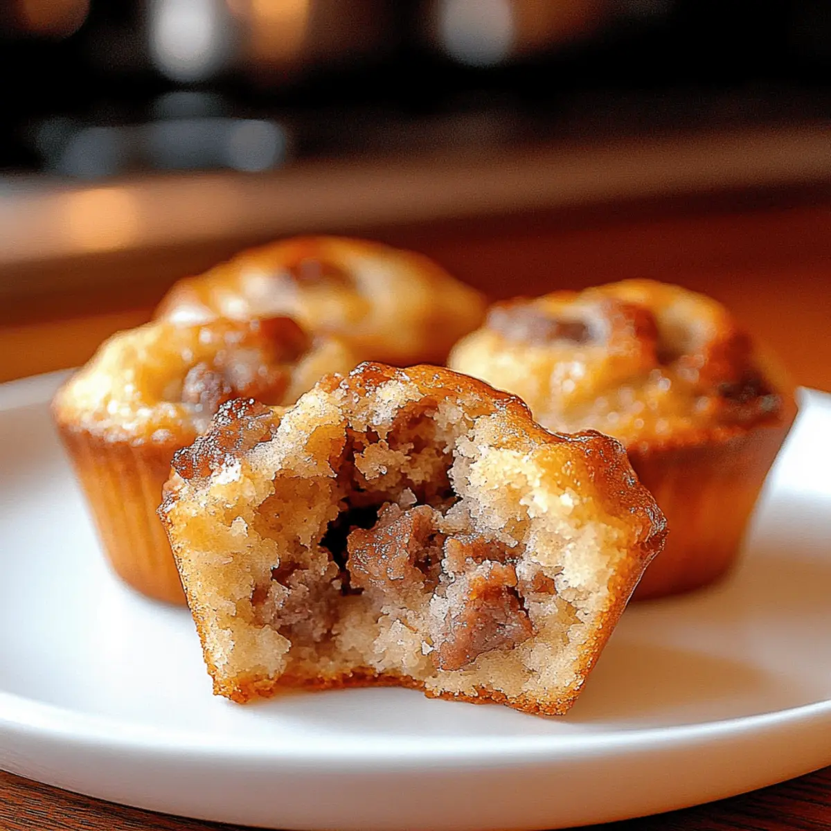Sausage Pancake Muffins