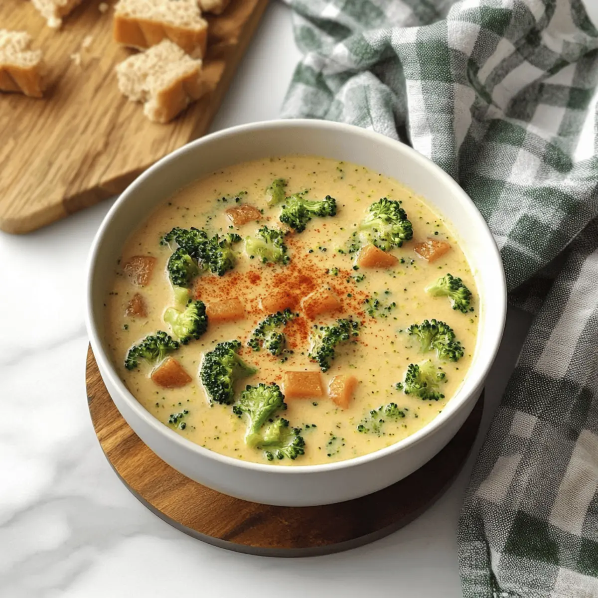 Smoked Gouda Broccoli Soup