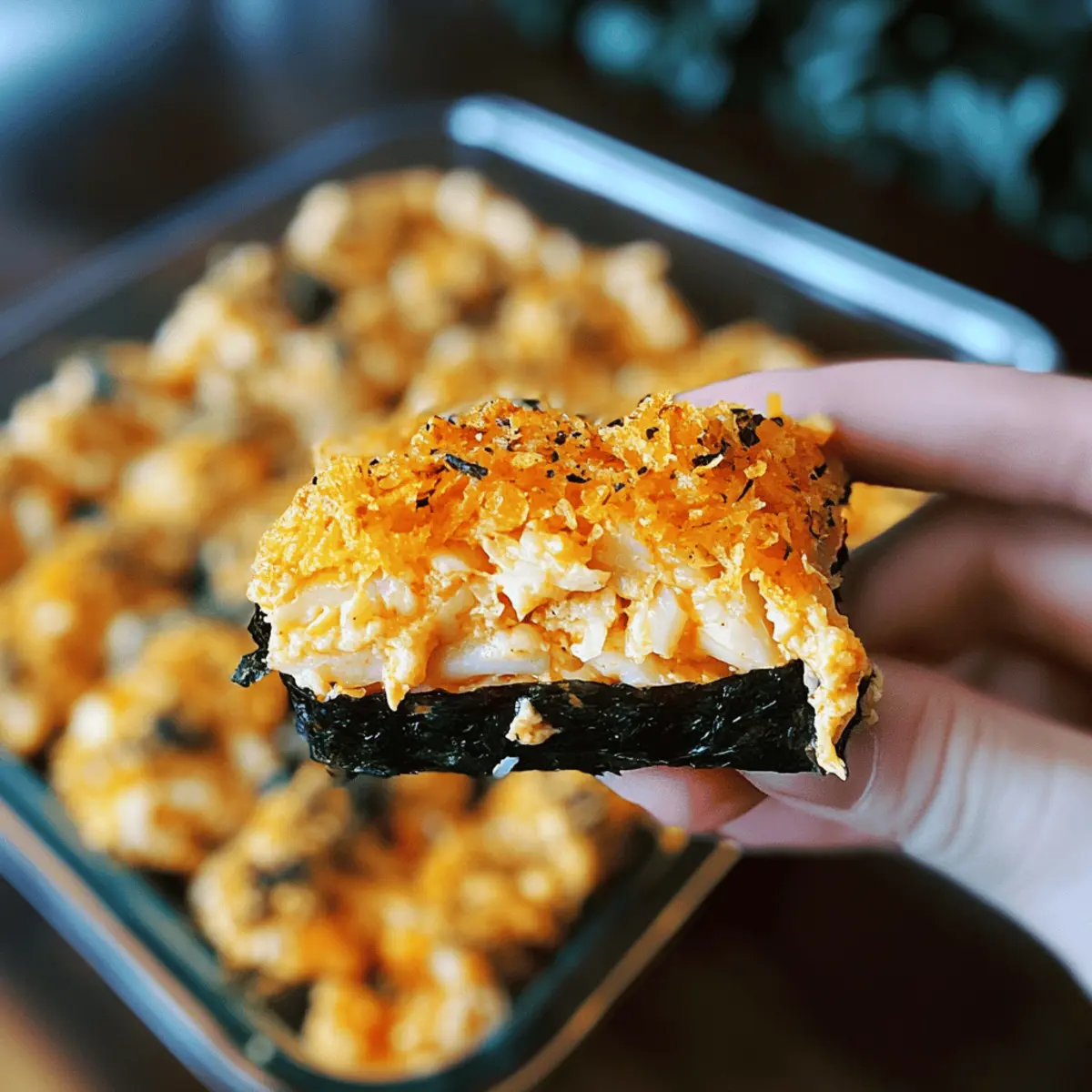 Spicy Tuna & Creamy Crab Sushi Bake