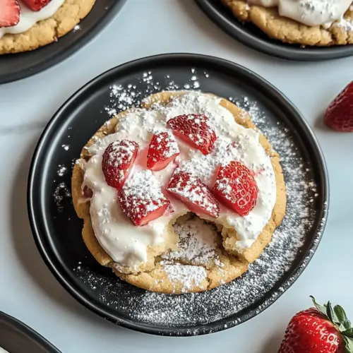Strawberry Cheesecake Cookies