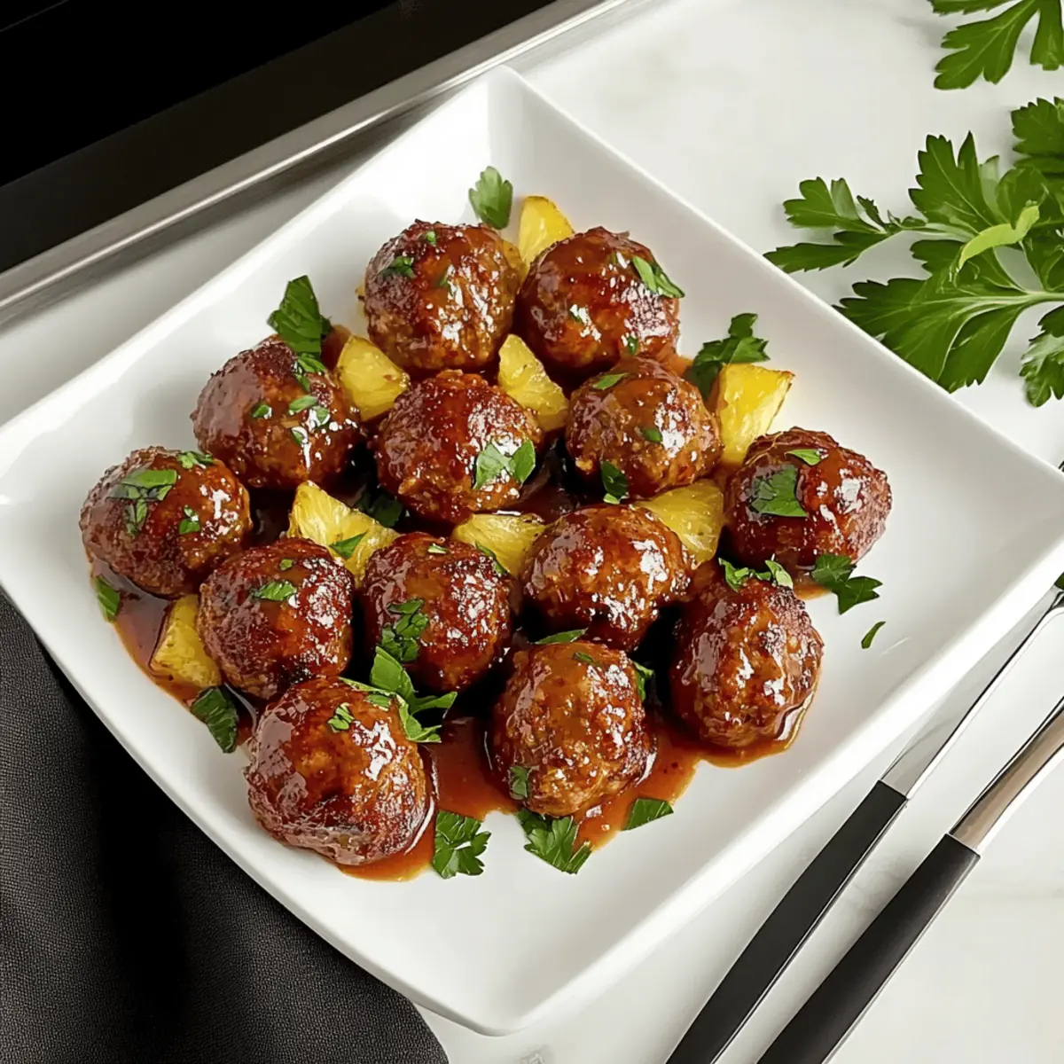 Sweet Chili Meatballs Crockpot