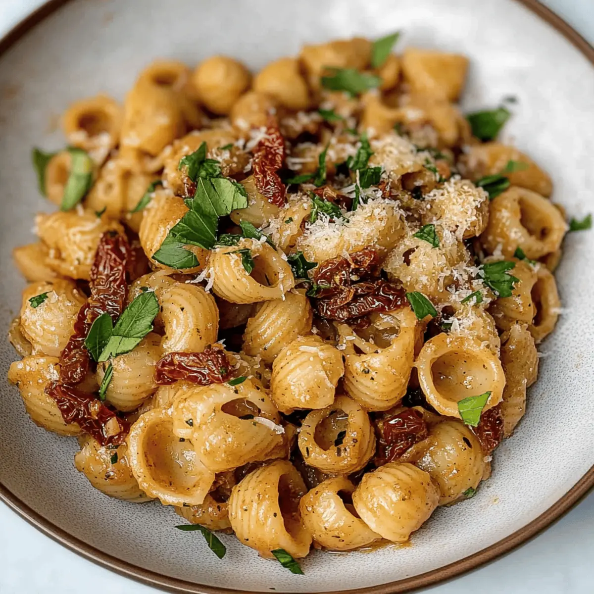 Vegan Caramelized Onion Pasta