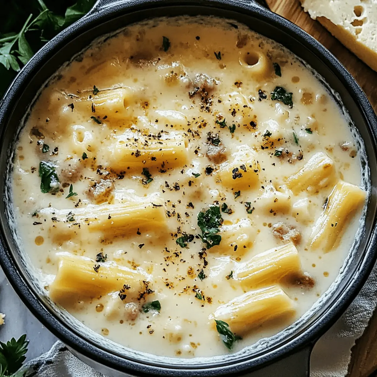 White Lasagna Soup