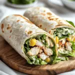 1. Chicken Caesar Wraps