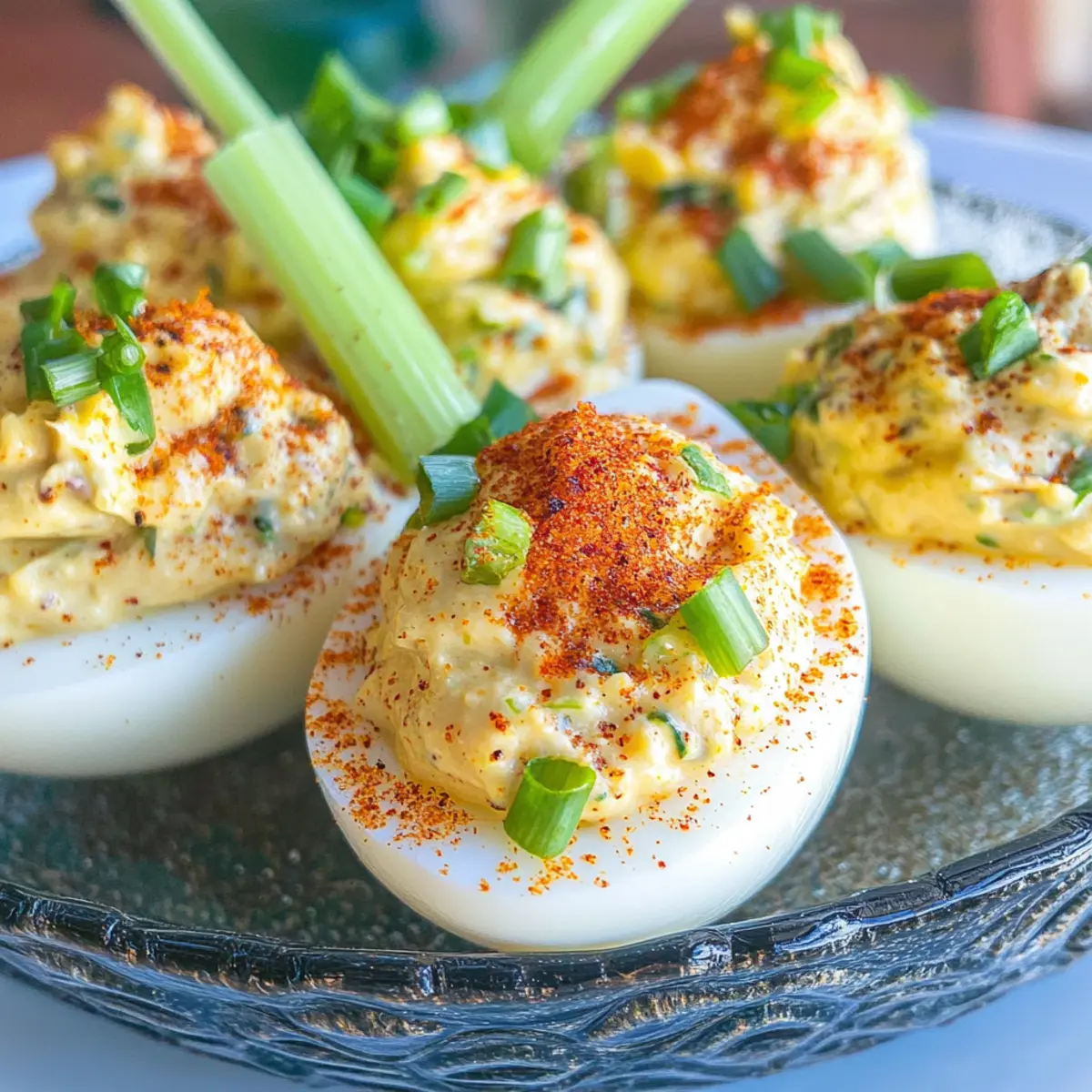 Cajun Deviled Eggs