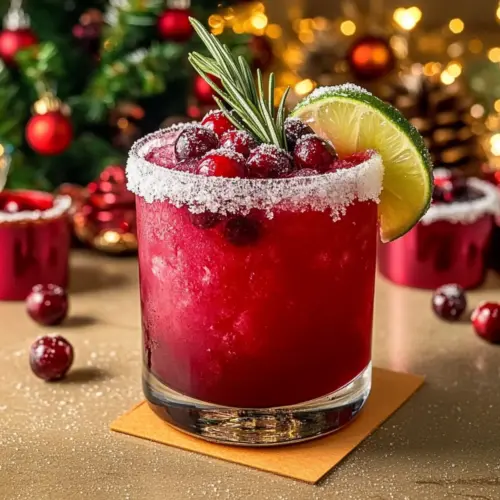frosted mistletoe margarita