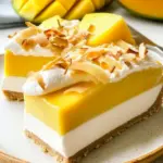 Mango Coconut Cheesecake