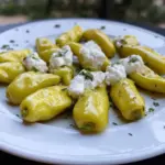 Herbed Goat Cheese Stuffed Peperoncini