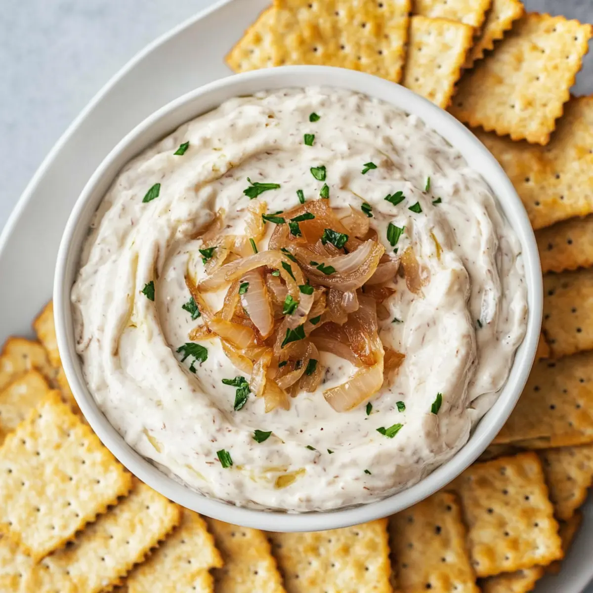 Healthy Onion Dip
