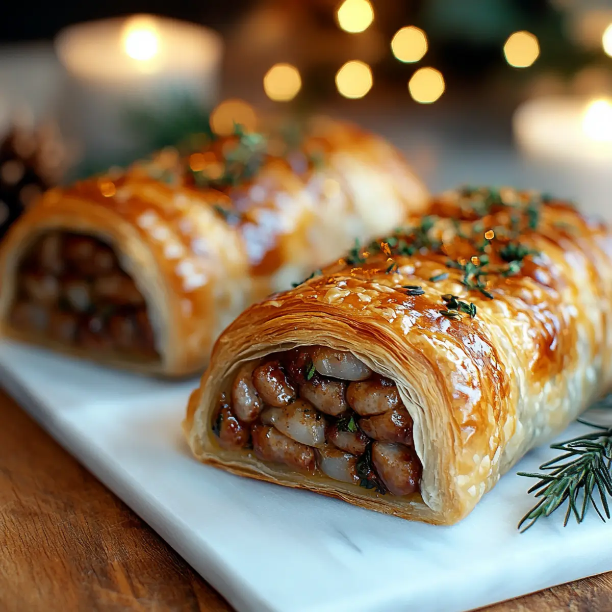 Christmas Sausage Rolls