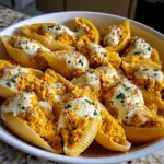 Creamy Pumpkin Ricotta Stuffed Shells