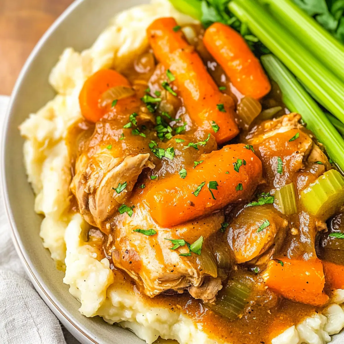 Crockpot Chicken Pot Roast