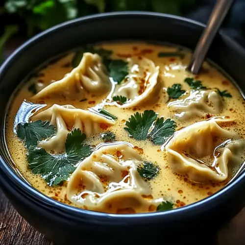 Comforting Thai Potsticker Soup for Cozy