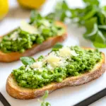 Pea Bruschetta (Pea Crostini)