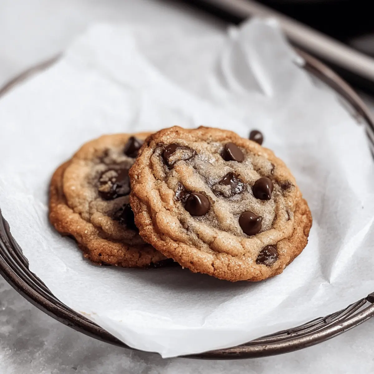 Banana Bread Chocolate Chip Cookies