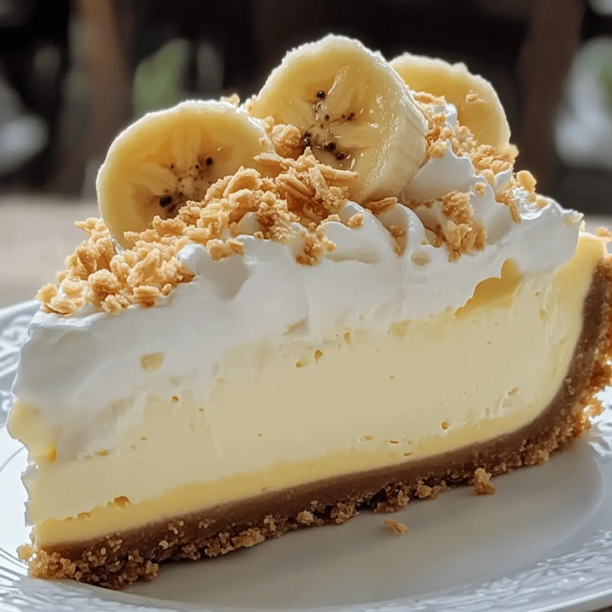 Banana Cream Cheesecake