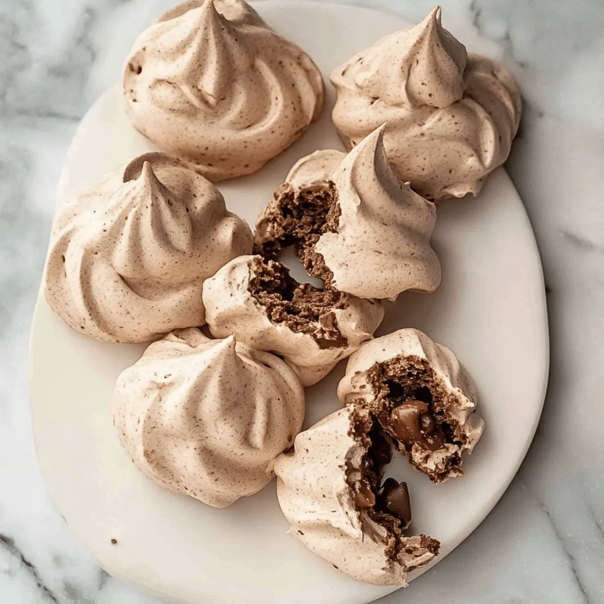 Chocolate Meringue Cookies