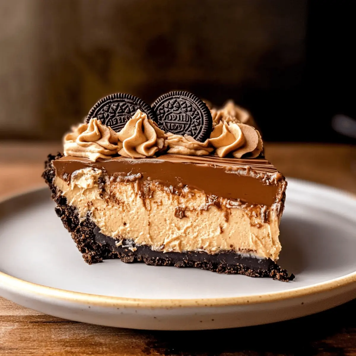 Chocolate Peanut Butter Pie
