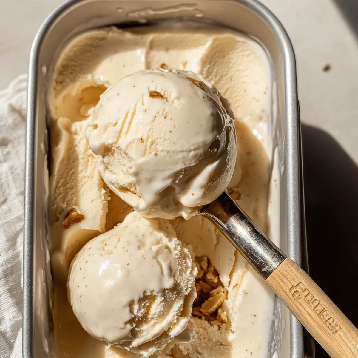 Cottage Cheese Ice Cream with Brown Butter and Vanilla